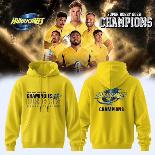 Hurricanes – Super Rugby Pacific 2026 Champions – Limited Edition Hoodie