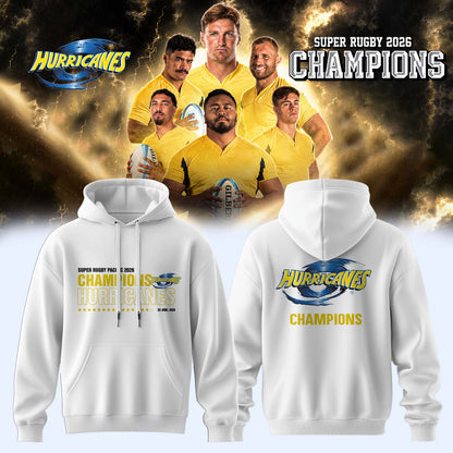 Hurricanes – Super Rugby Pacific 2026 Champions – Limited Edition Hoodie