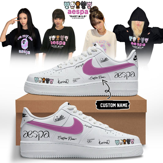 Aespa x BAPE Limited Edition Signature – Shoes