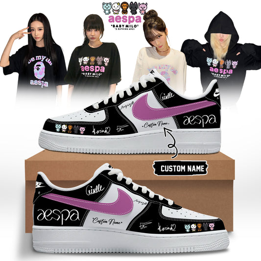 Aespa x BAPE Limited Edition Signature – Shoes