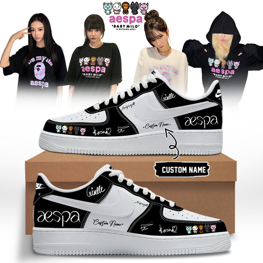 Aespa x BAPE Limited Edition Signature – Shoes