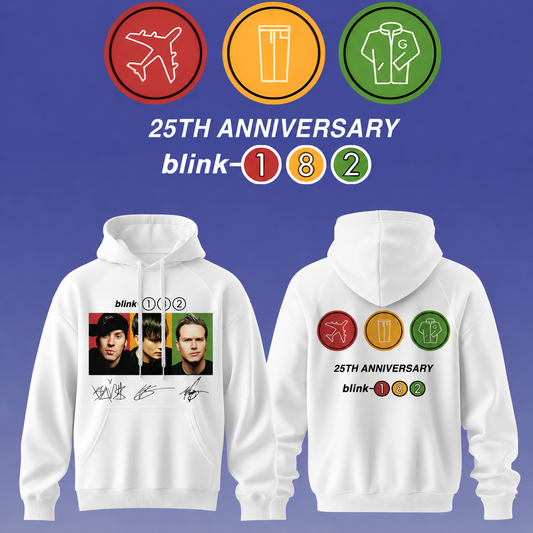 Blink-182 25th Anniversary Signature Collection – Limited Edition Hoodie
