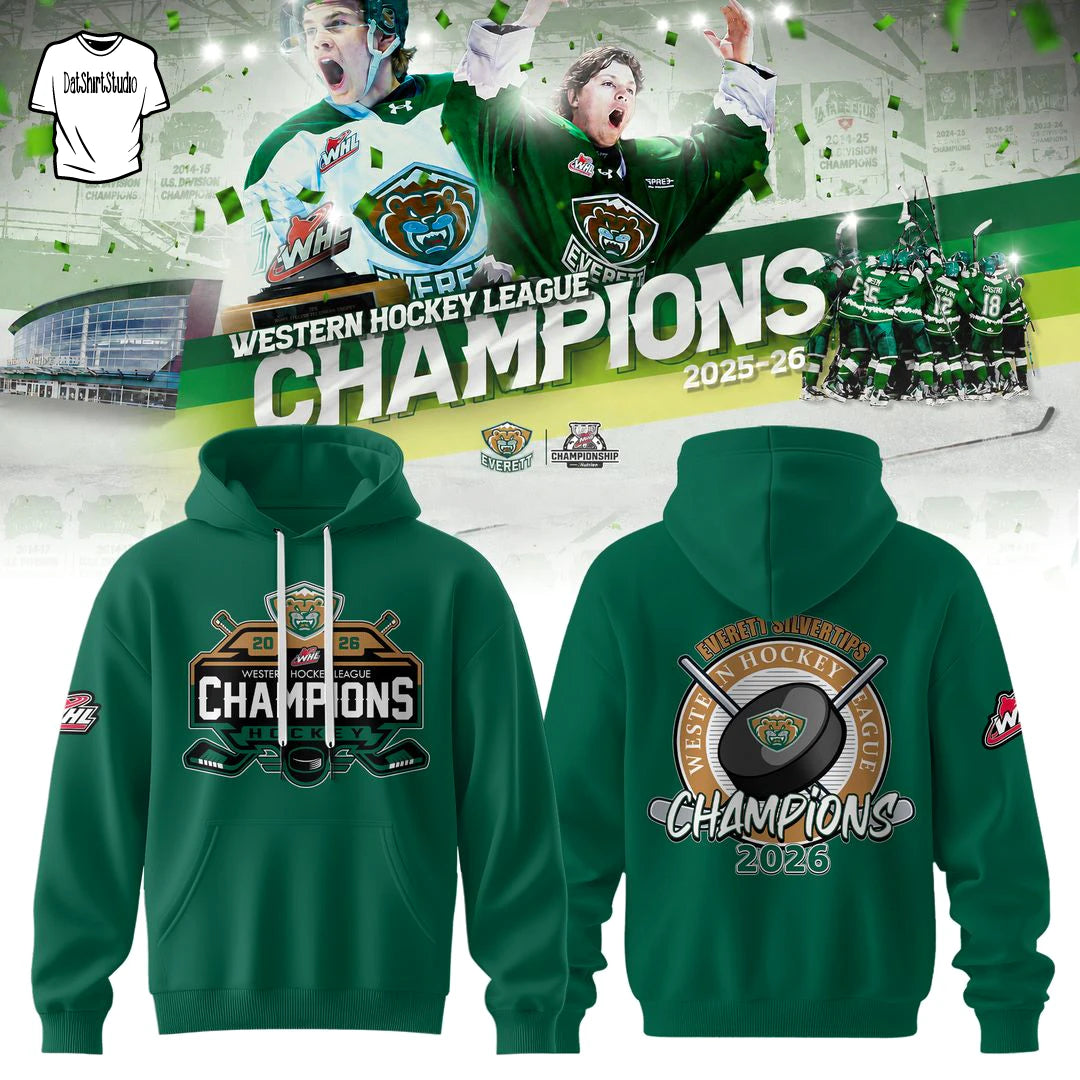 Everett Silvertips Champions WHL 2026 Limited Edition + Selling Out Fast