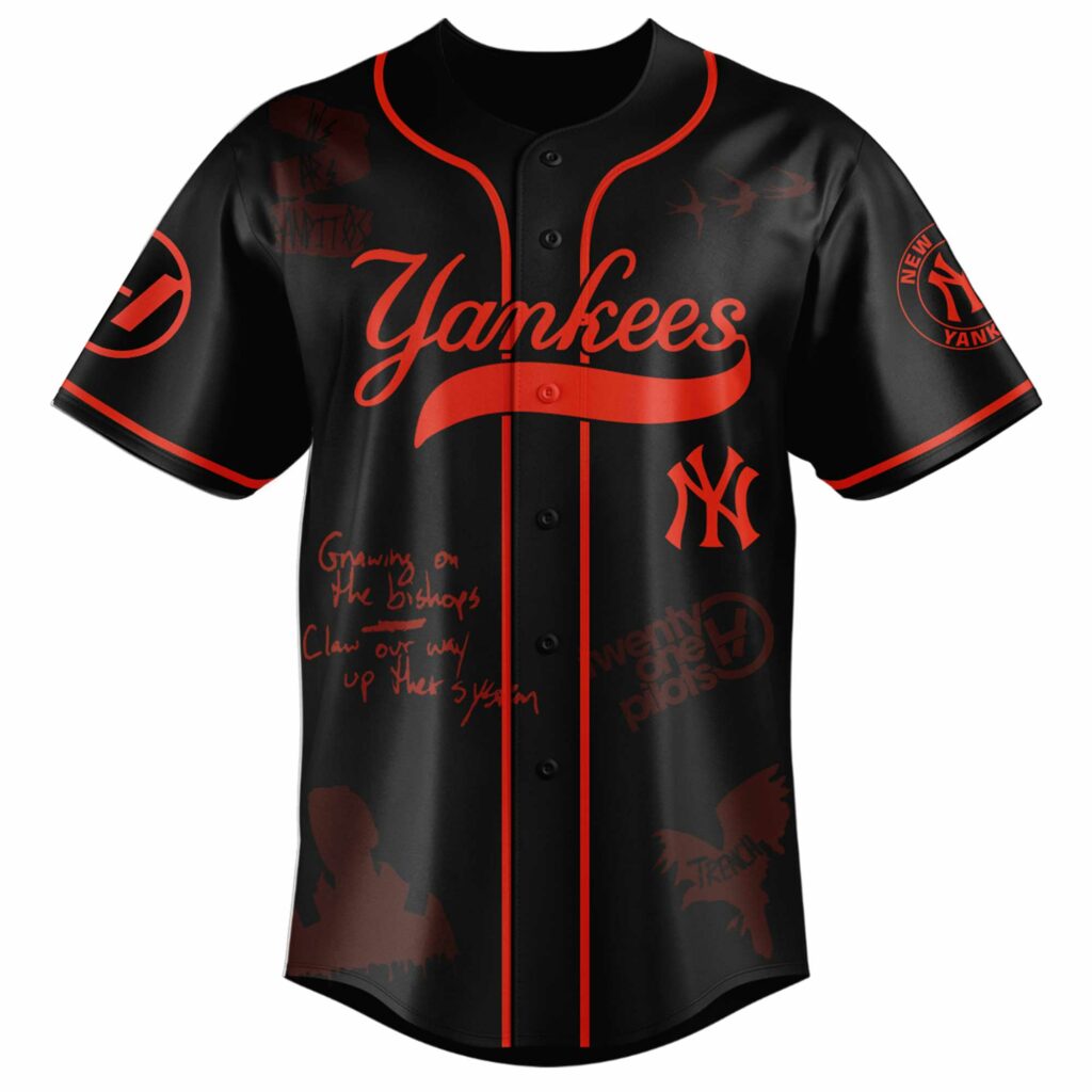 NYY x Twenty One Pilots The Clancy World Tour Jersey