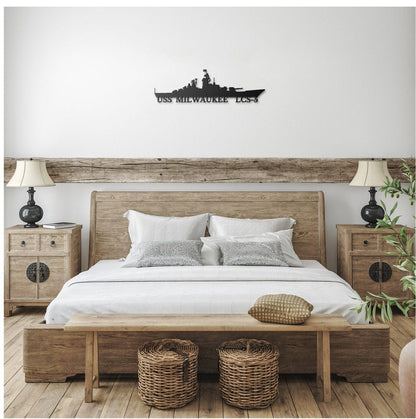 Custom US Navy Ships Metal Sign, Navy Veterans Gift, Navy Gifts For Men, Fathers Day Gift For Navy Dad, Battleship Metal Sign, Personalized