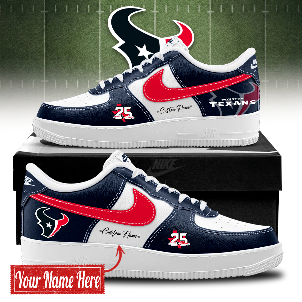 Houston Texans 25SEASONS EDITION NEW AF1 Sneaker