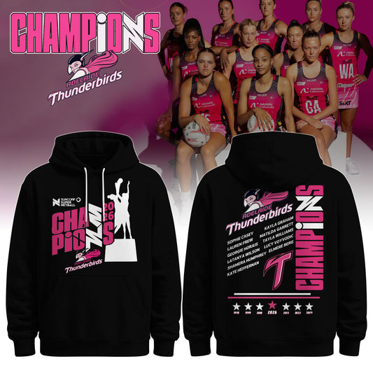 ADE Thunderbirds Champions Suncorp Super Netball 2026 Limited Edition + Selling Out Fast