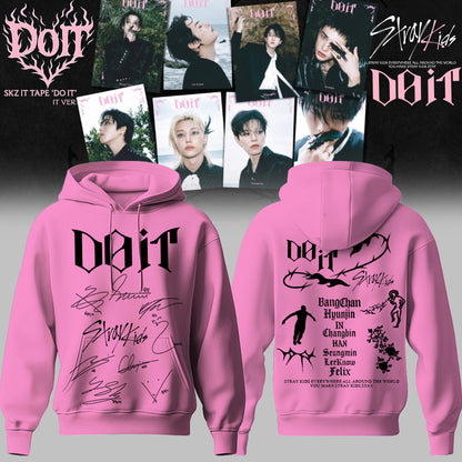 Stray Kids “ DO IT Limited Edition Signature Hoodie