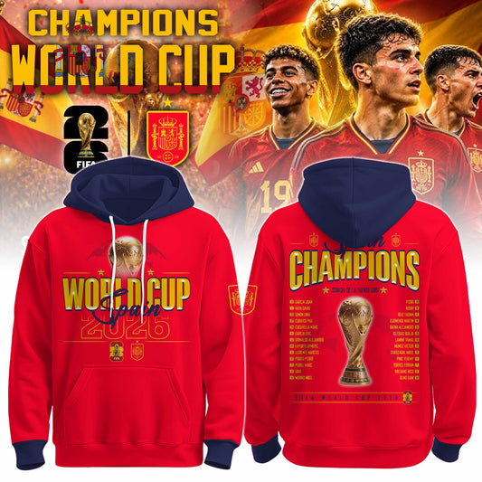 España Campeona del Mundial 2026 – Hoodie Edición Limitada