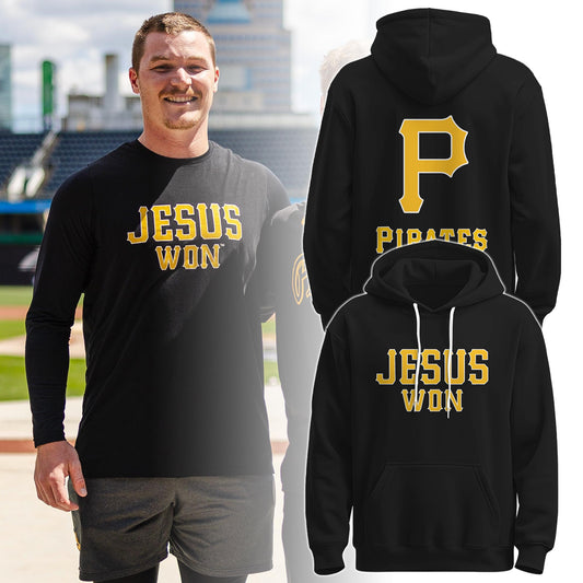 Pittsburgh Pirates Special JESUS WON 2026 Limited Edition Hoodie
