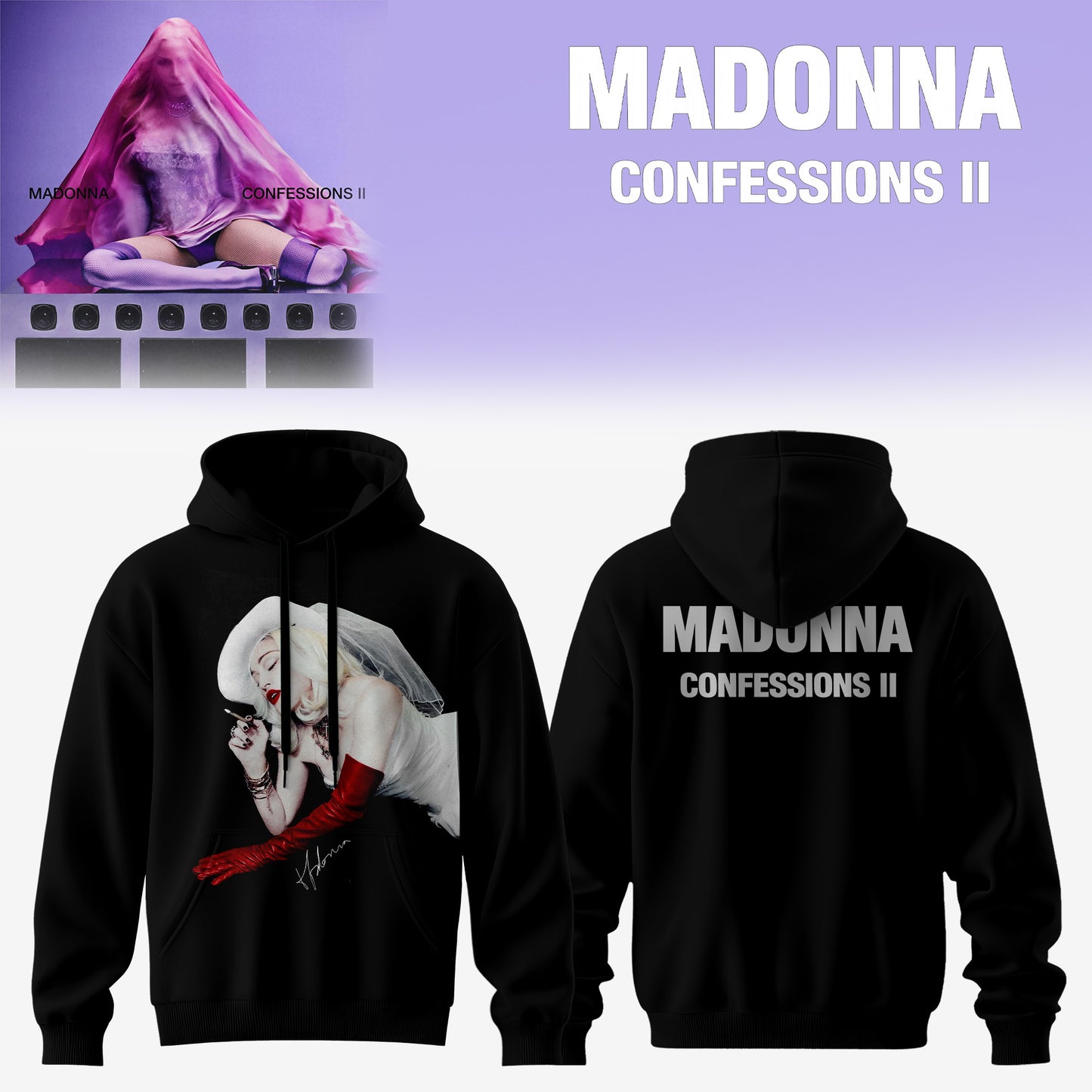 Madonna “Confessions II” Limited Edition Hoodie