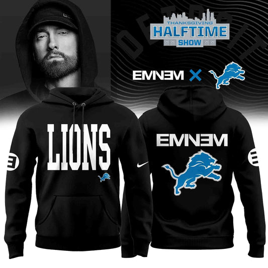 Eminem x Detroit Lions Thanksgiving Halftime Show� Limited Edition Hoodie