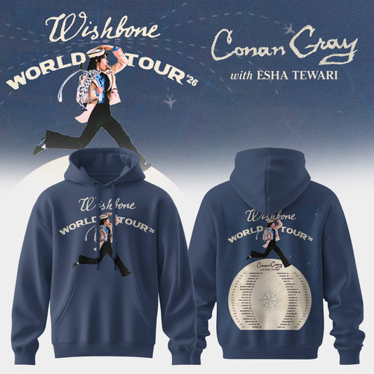 Conan Gray: Wishbone World Tour 2026 Limited Hoodie