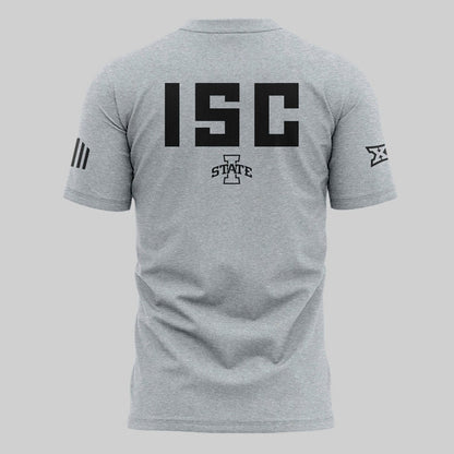 Special New 2025 ISC Logo Tshirt In Grey