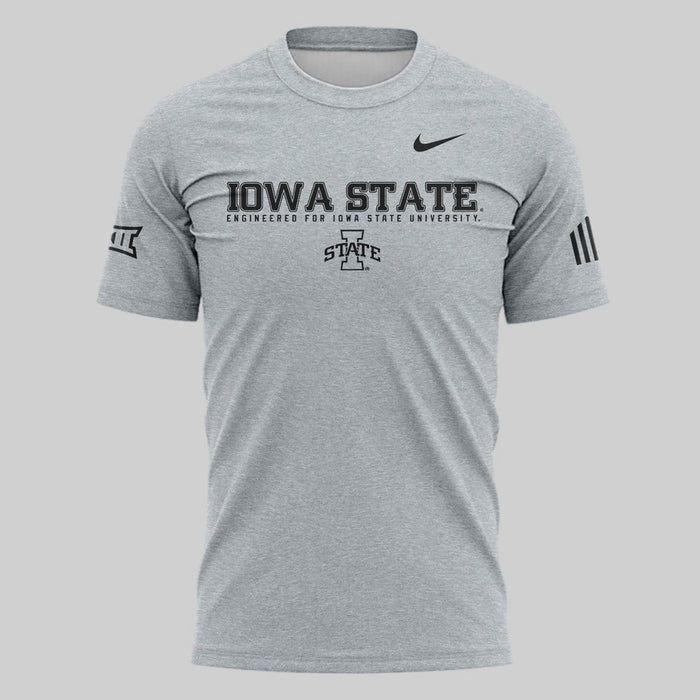Special New 2025 ISU Logo Tshirt In Grey