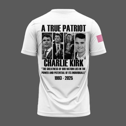 Charlie Kirk "FREEDOM" RIP “ 1993-2025 Classic T-Shirt