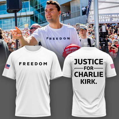 Charlie Kirk "FREEDOM" RIP “ 1993-2025 Classic T-Shirt