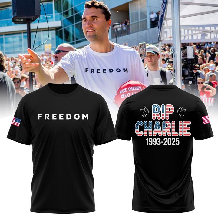 Charlie Kirk "FREEDOM" RIP “ 1993-2025 Classic T-Shirt