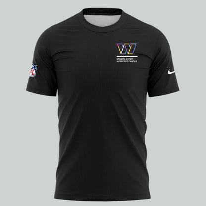 Special Edition Washington Commanders 2025 NFL Crucial Catch Tshirt