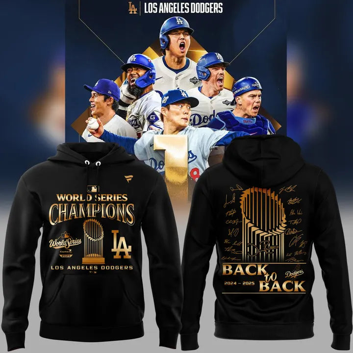 LA Dodgers “ 2025 World Series Champions Limited Edition Combo Hoodie