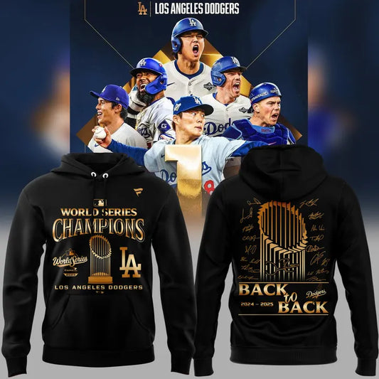 LA Dodgers “ 2025 World Series Champions Limited Edition Combo Hoodie