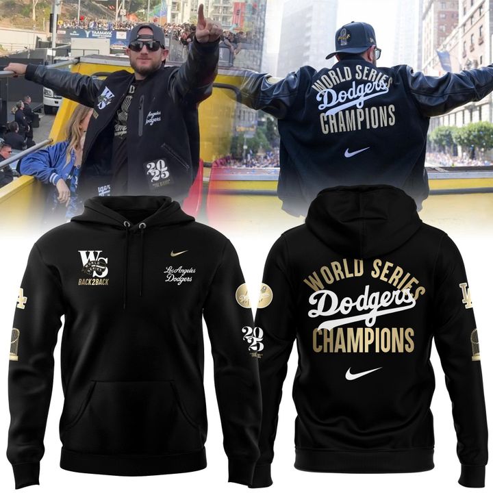 LA Dodgers “ 2025 World Series Champions Limited Edition Combo Hoodie