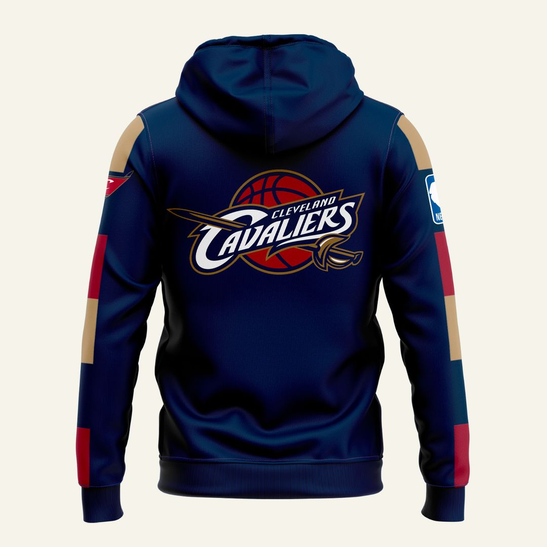Cleveland Cavaliers Shop Back To Blue Classic Edition Hoodie