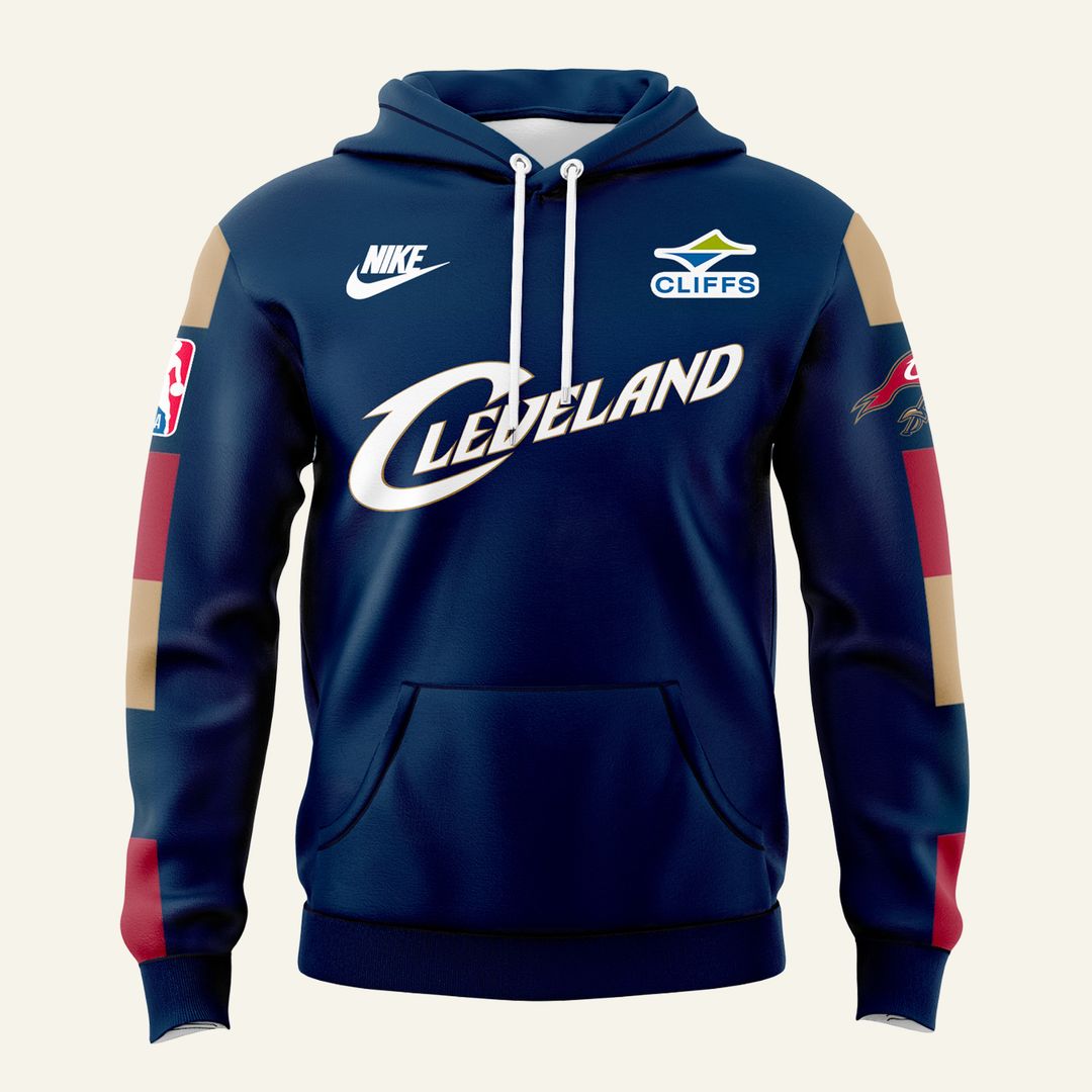 Cleveland Cavaliers Shop Back To Blue Classic Edition Hoodie
