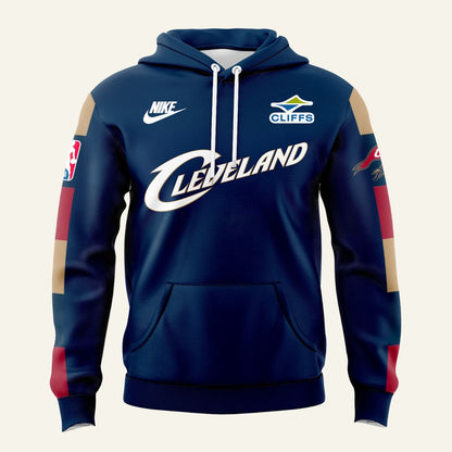 Cleveland Cavaliers Shop Back To Blue Classic Edition Hoodie