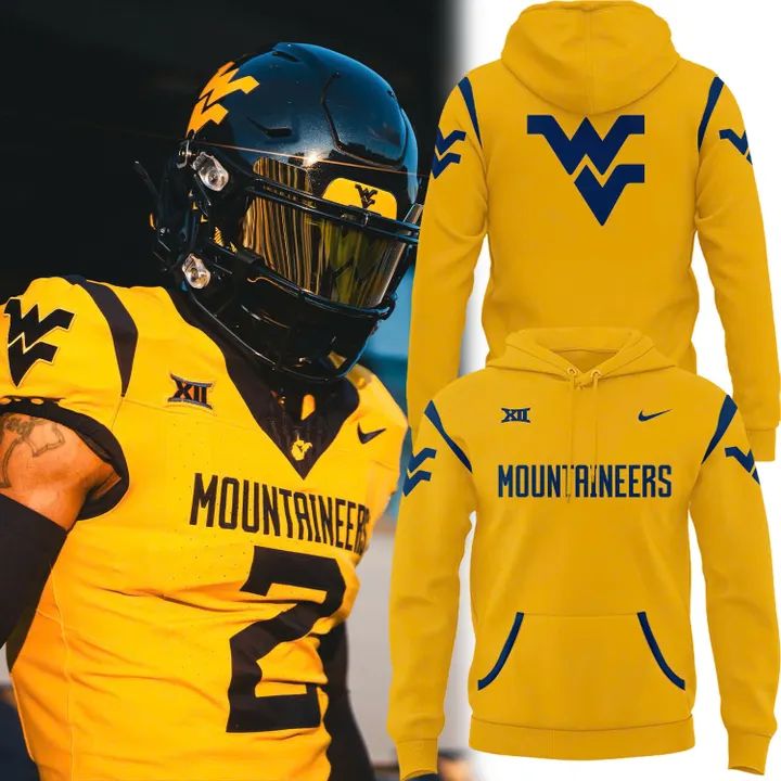 2025 West Virginia Football Golden Hour Hoodie - Limited Edition