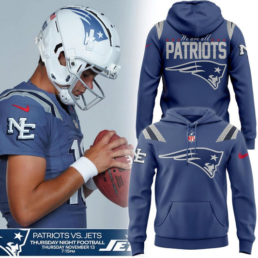 NE Patriots 2025 NFL Rivalries Nor™Easter Hoodie