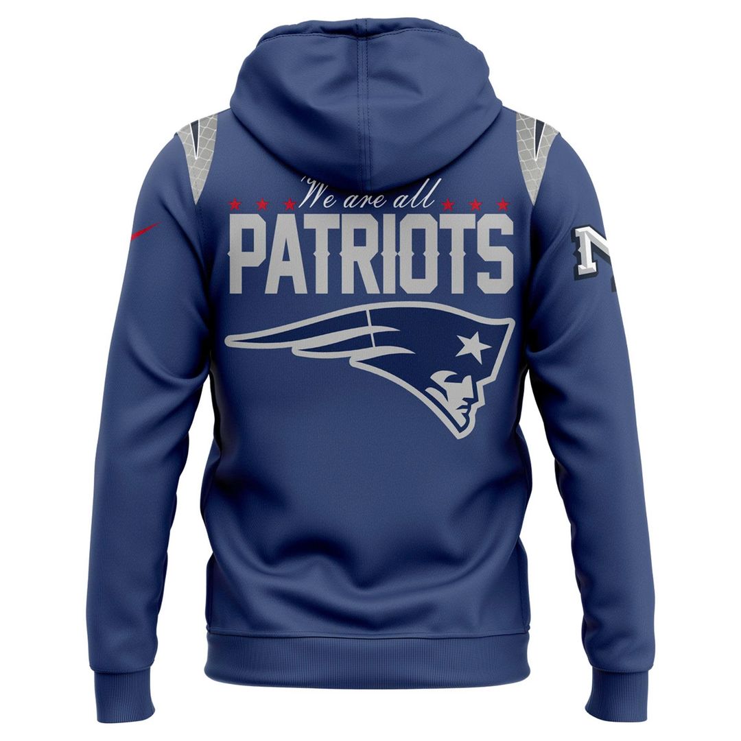 NE Patriots 2025 NFL Rivalries Nor™Easter Hoodie