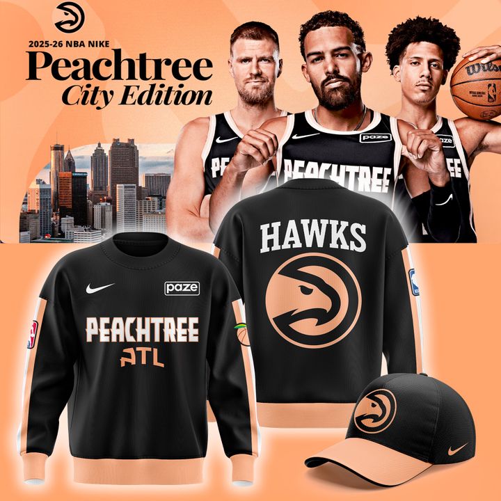 Atlanta Hawks 2025-26 City Edition Sweatshirt