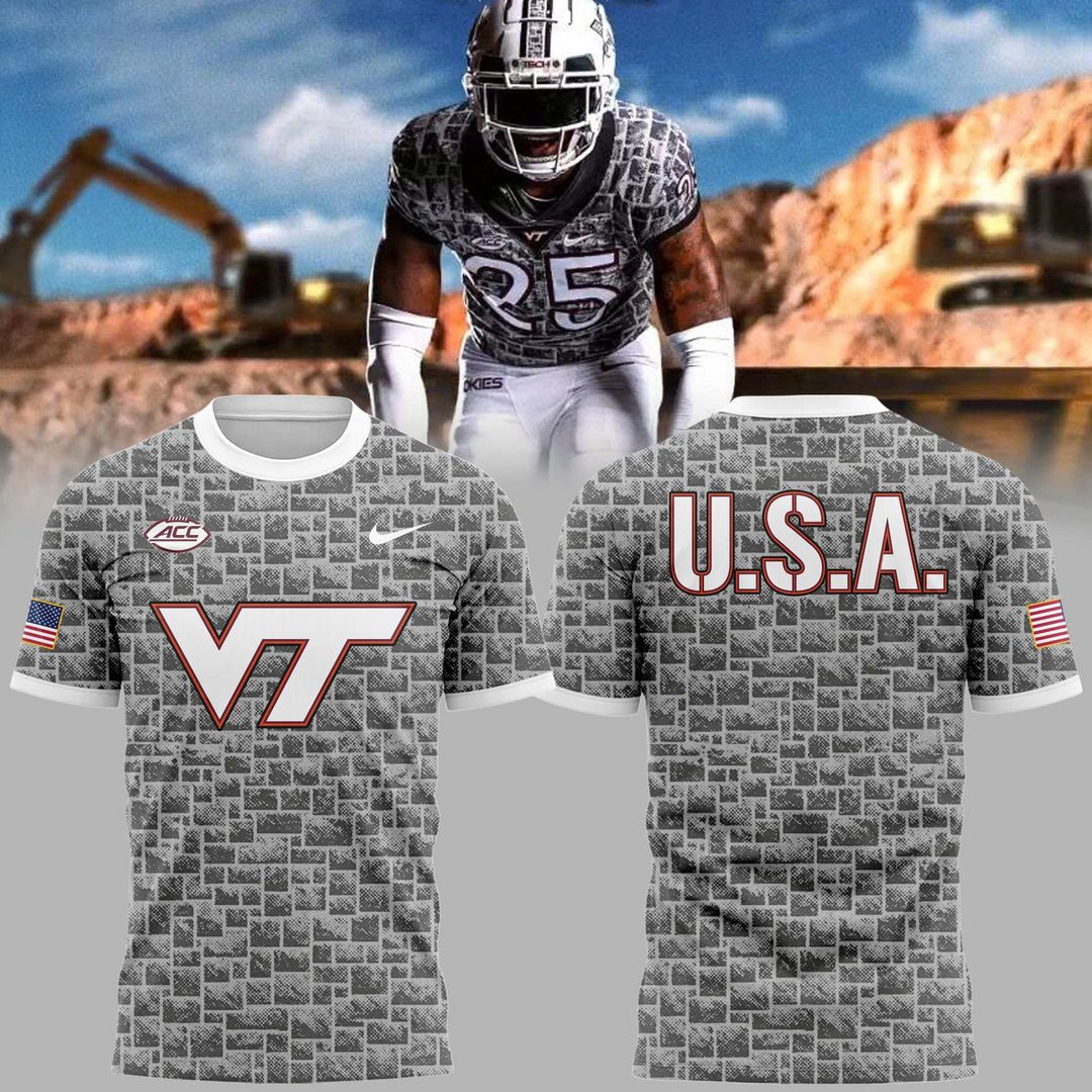 Limited Edition Virginia Tech Football 2025 New T-Shirt