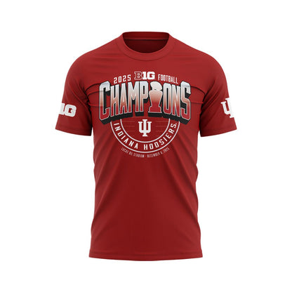 India Football 2025 Big Ten Football Conference Champions T-Shirt