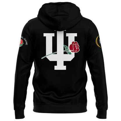 Indiana Hoosiers 2025 Rose Bowl Game Hoodie
