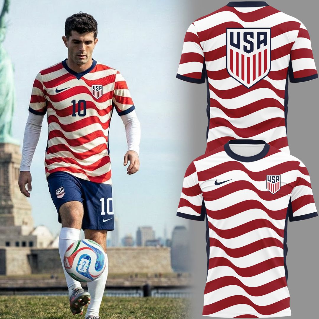 Special 2026 USMNT World Cup Uniform T-Shirt