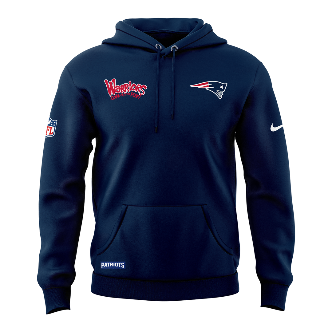 New England Patriots "Warriors Come Out To Play" Hoodie 2026