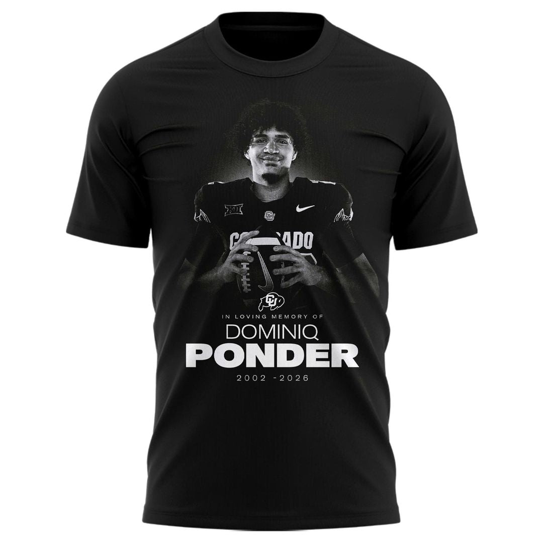 In Loving Memory of Dominiq Ponder 2002–2026 Tribute T-Shirt