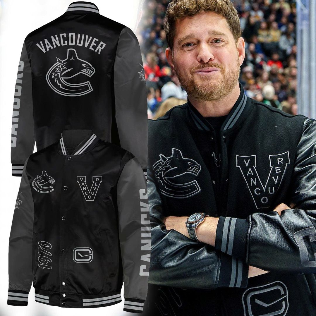 Vancouver Canucks Varsity Jacket