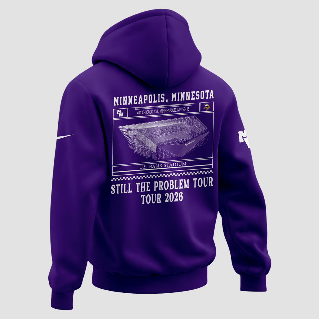 Minnesota Vikings 2026 Exclusive Morgan Wallen Hoodie