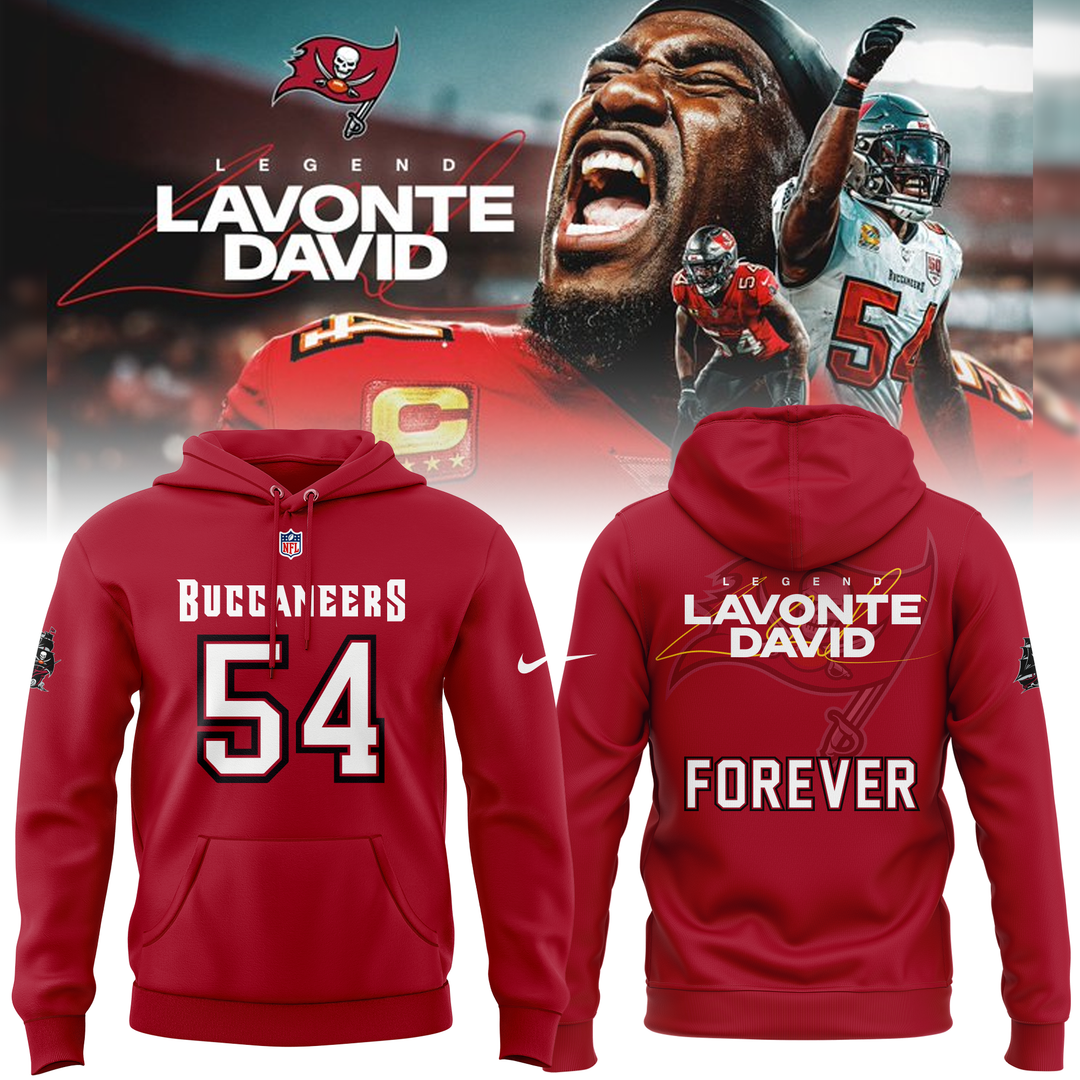 Limited Edition Legend Lavonte David “ Thank You For The Memories Hoodie