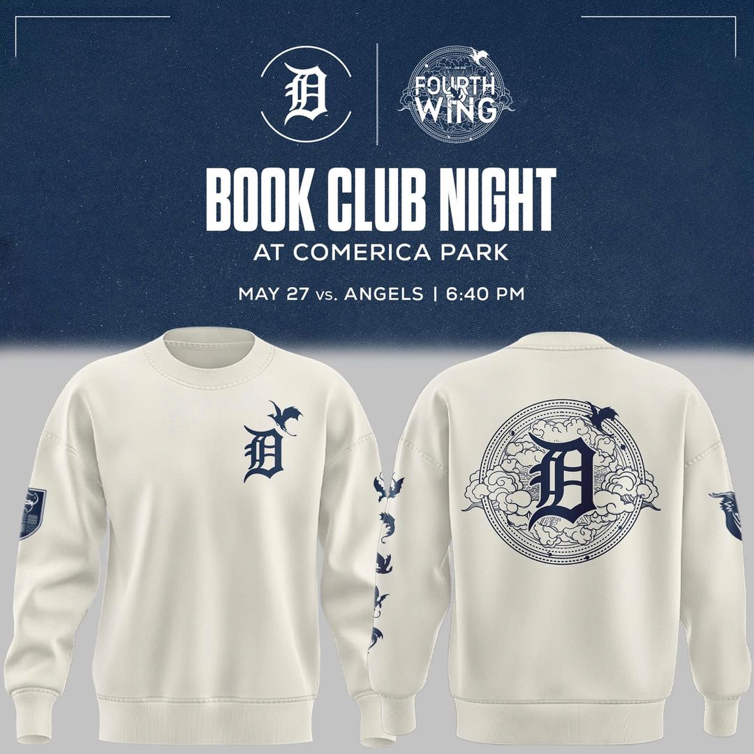 Detroit Tigers Fourth Wing Fan Night Sweatshirt - Special Edition