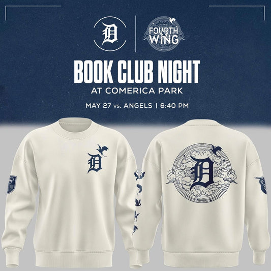 Detroit Tigers Fourth Wing Fan Night Sweatshirt - Special Edition