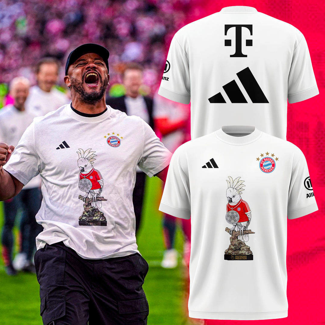 FC Bayern Meister 2026 T-shirt - White