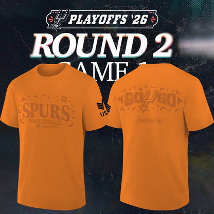 San Antonio Spurs Playoff T-shirt (Round 2)