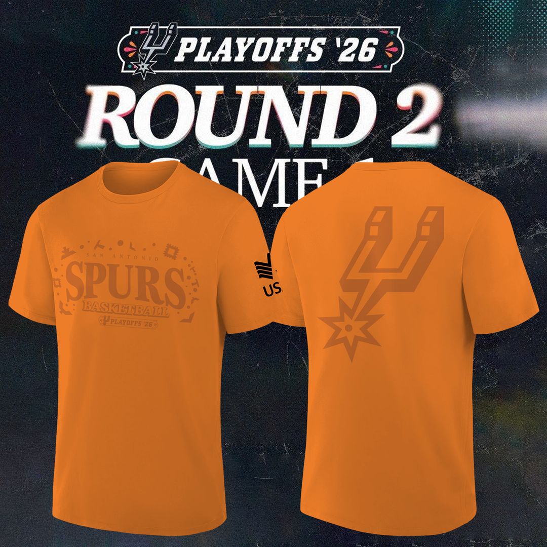 San Antonio Spurs Playoff T-shirt (Round 2)