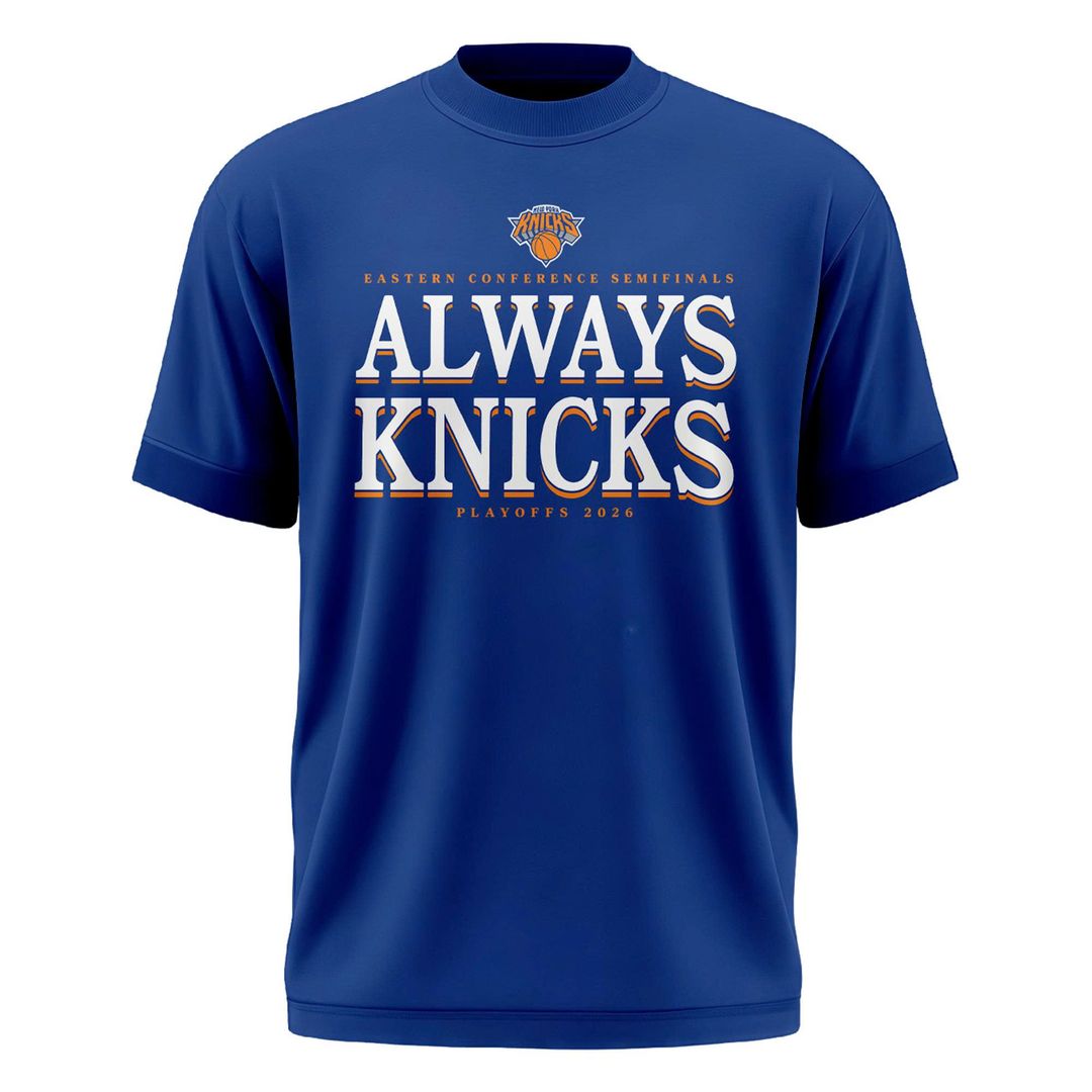 2026 Exclusive T-Shirt NEW YORK KNICKS Playoffs Round 2
