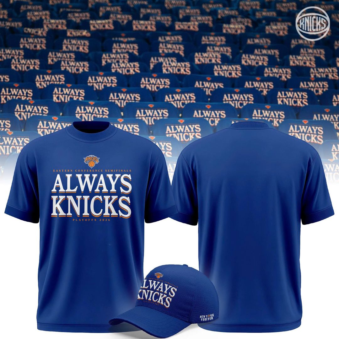 2026 Exclusive T-Shirt NEW YORK KNICKS Playoffs Round 2