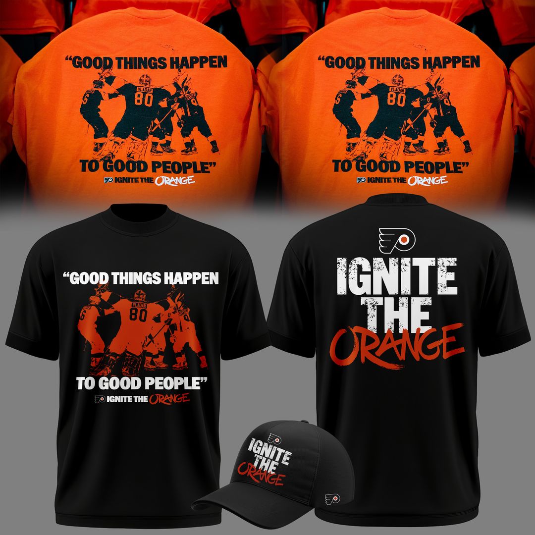 Limited edition "GOOD THINGS HAPPEN TO GOOD PEOPLE" T-shirt